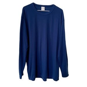 Vintage Patagonia Deep Blue Long Sleeve Shirt size XL